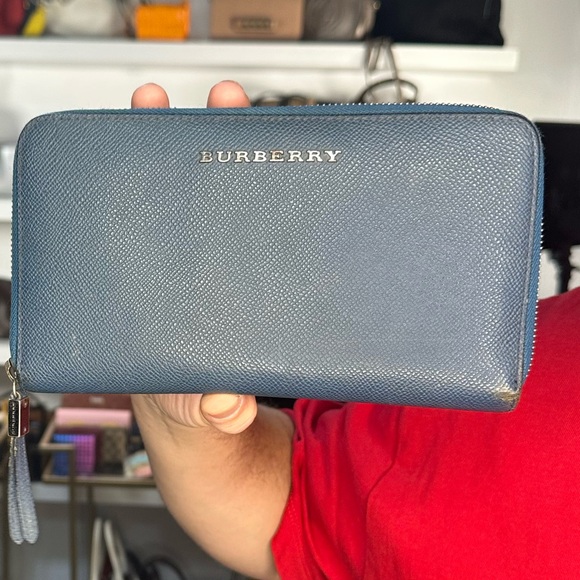 Burberry Rare Blue Wallet